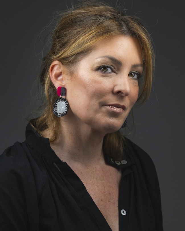 Boucles d'oreilles en résine, crochet La Ley del Deseo